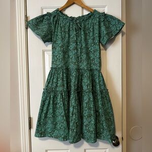 Sundance Liora Floral Tiered Popover Dress - Size XS
